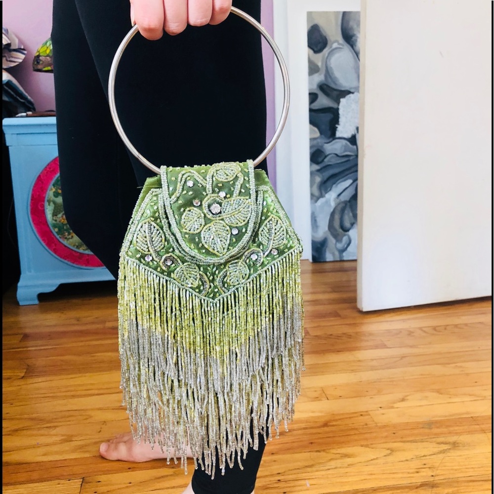 Vintage beaded handbag